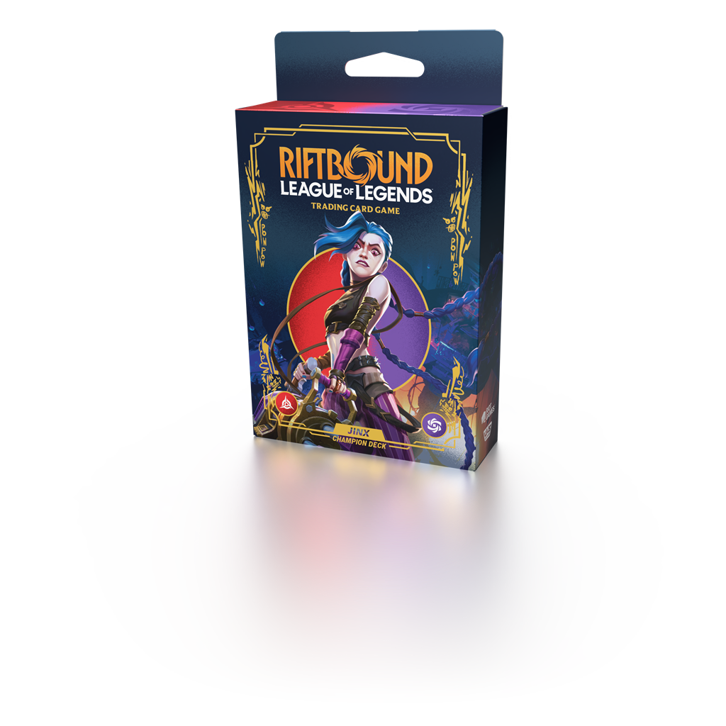 [Pré-Venda] Riftbound: League of Legends TCG - Set One: Origins Champion Deck - Jinx  (SELADO)
