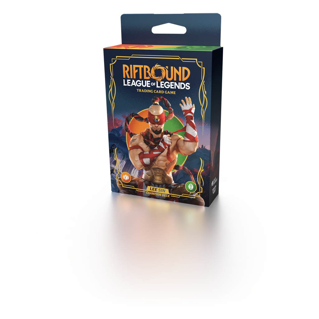 [Pré-Venda] Riftbound: League of Legends TCG - Set One: Origins Champion Deck - Lee Sin (SELADO)