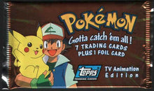 Load image into Gallery viewer, Pokemon Topps TV Animation Edition booster Break (DAS TINS)
