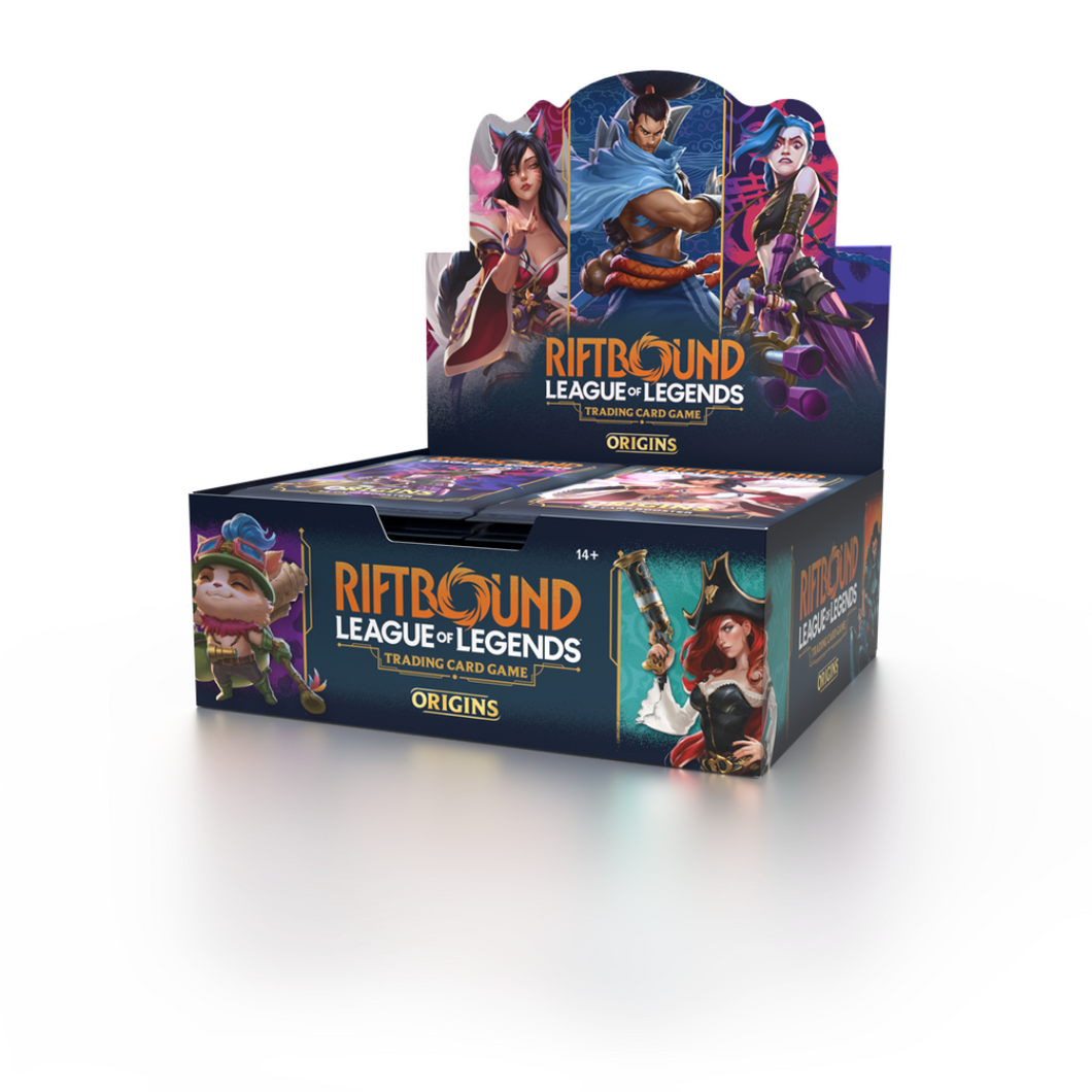 [Pré-Venda] Riftbound: League of Legends TCG - Set One: Origins Booster Box Break