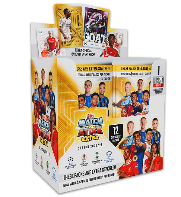 Topps Match Attax Champions League 2024/2025 Extra Booster Break