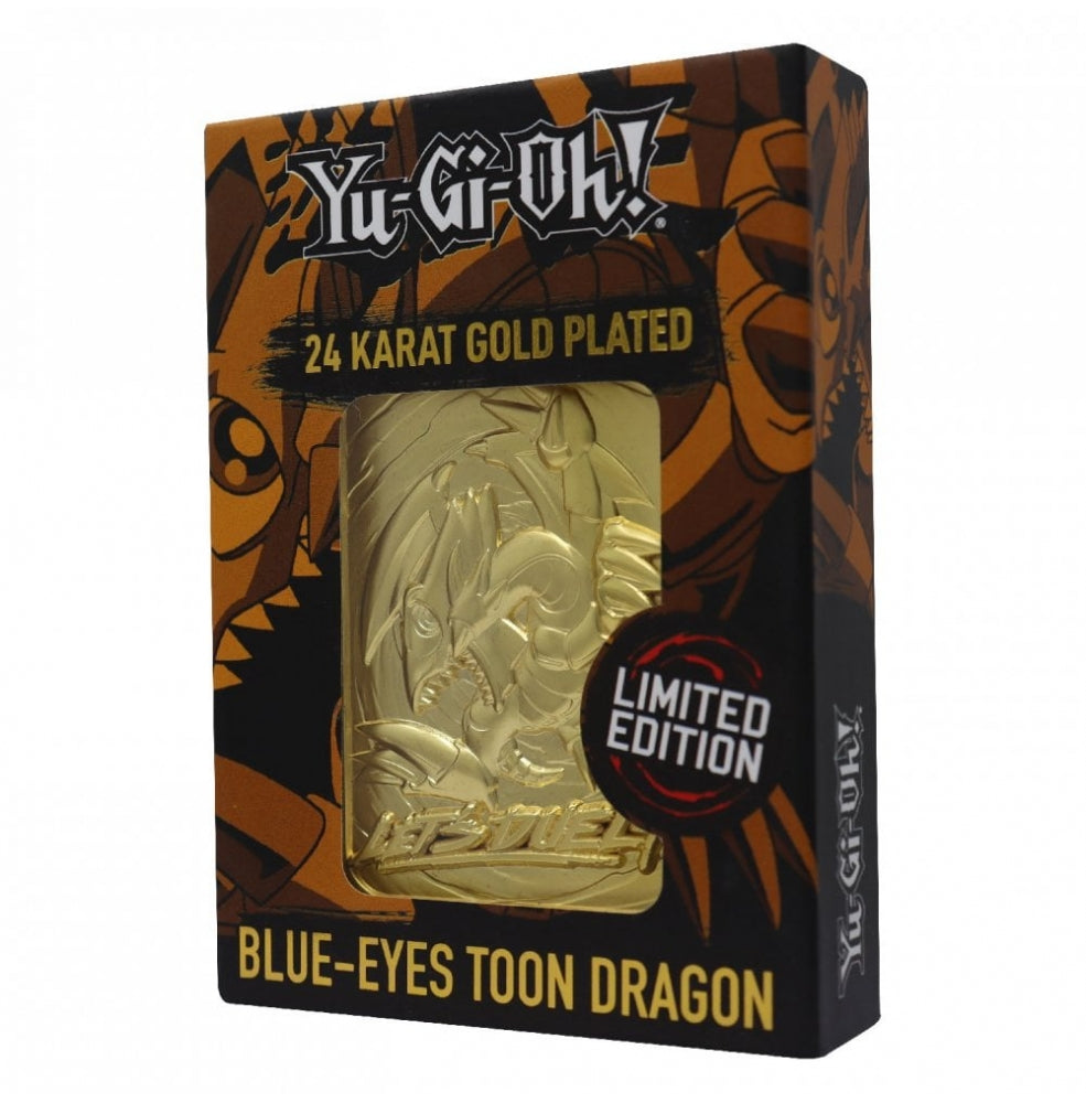 YU-GI-OH! - 24k Gold Collectibles: Blue-Eyes Toon Dragon